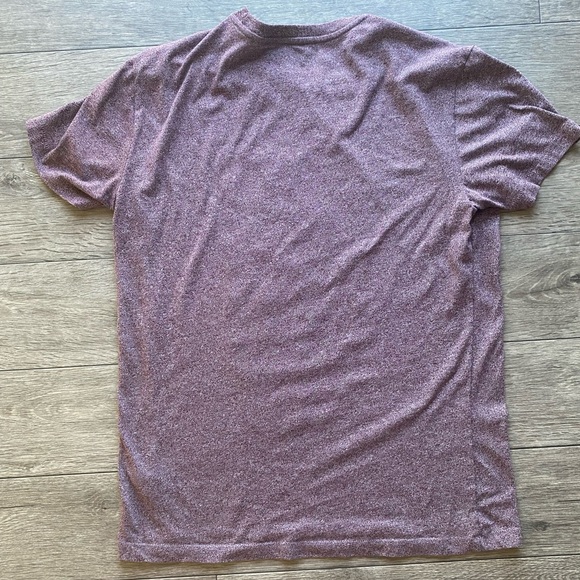 Aéropostale Burgundy Men’s T-Shirt Medium - Picture 3 of 9